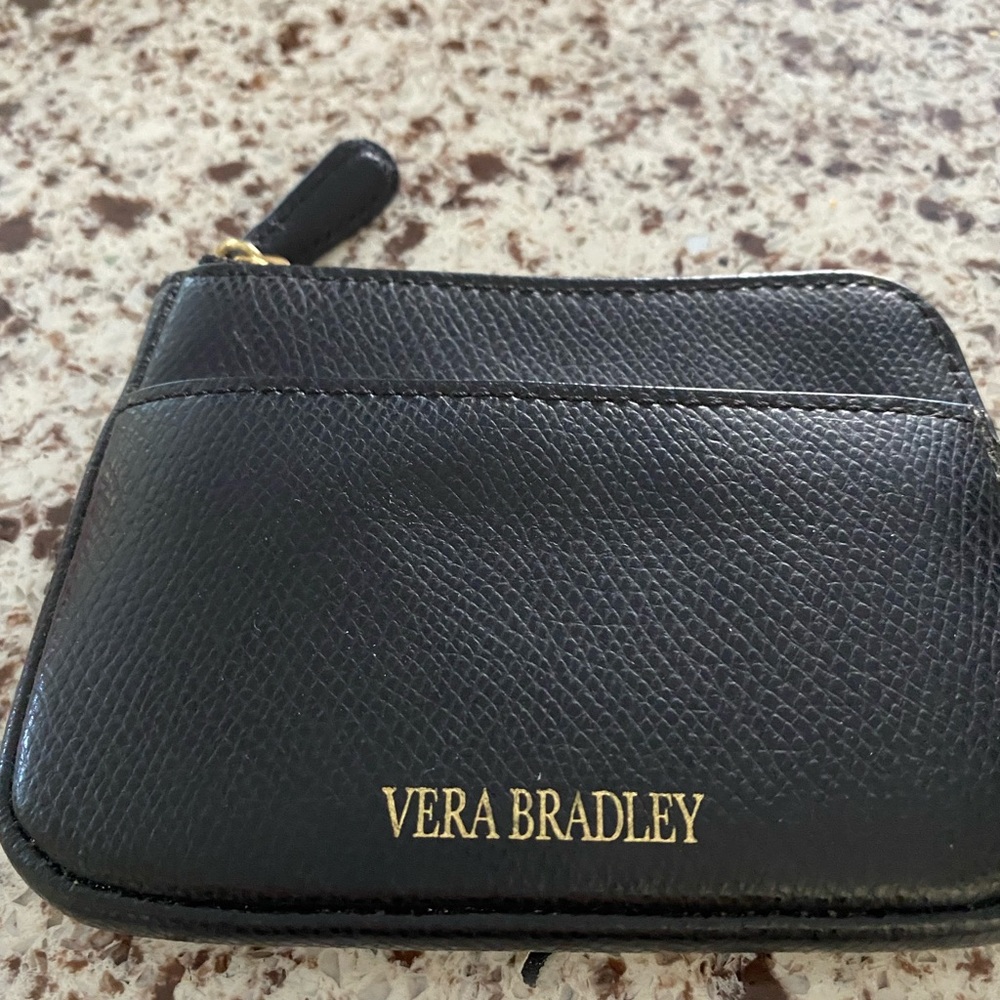 Vera Bradley leather card holder